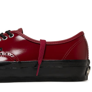 Vans OTW Authentic 44 Siped Vibram - Gloss Leather Brogue Bordeaux/Black