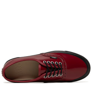 Vans OTW Authentic 44 Siped Vibram - Gloss Leather Brogue Bordeaux/Black