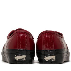 Vans OTW Authentic 44 Siped Vibram - Gloss Leather Brogue Bordeaux/Black
