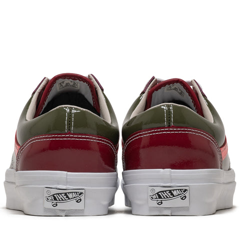 Vans LX Old Skool 36 - Patent Bordeaux/Olive