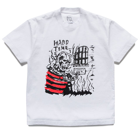 Warren Lotas Hard Time Tee - White