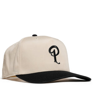 Politics A-Frame Snapback - Natural/Black