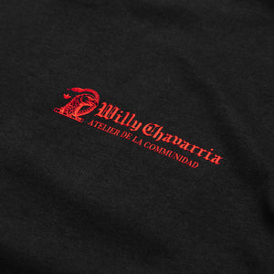 Willy Chavarria x Adidas Atelier Tee - Black