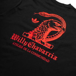 Willy Chavarria x Adidas Atelier Tee - Black