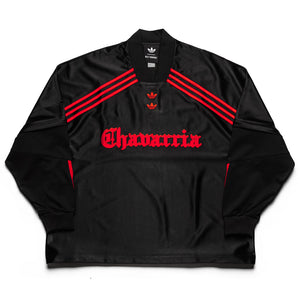 Willy Chavarria x Adidas Dazzle L/S Jersey - Black