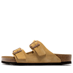 Birkenstock Arizona Suede - Latte Cream