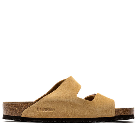Birkenstock Arizona Suede - Latte Cream