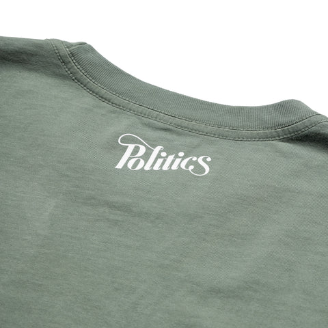 Malbon Golf Pocket Tee - Green