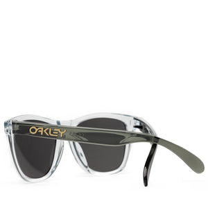 Politics x Oakley Frogskins Sunglasses - Polished Clear/Prizm Black