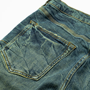 Purple Brand Dirty Patina Low Rise Skinny Jean - Dark Indigo