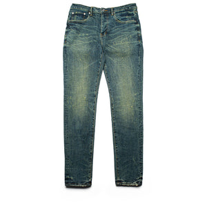 Purple Brand Dirty Patina Low Rise Skinny Jean - Dark Indigo