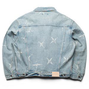 Purple Brand Type Monogram Oversized Jacket - Light Indigo