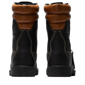 Timberland Heritage Tall Waterproof Boot - Black Full Grain/Rust