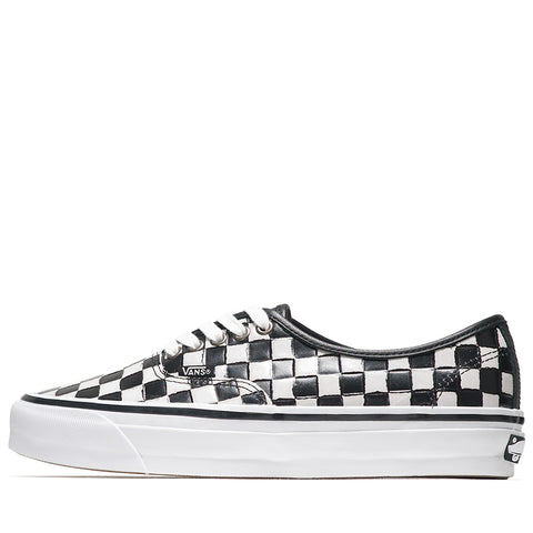 Vans Authentic 44 Vibram - Leather Check Black/White