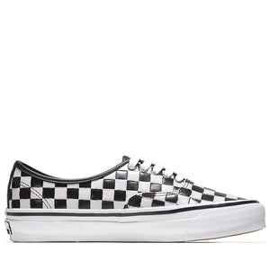 Vans Authentic 44 Vibram - Leather Check Black/White