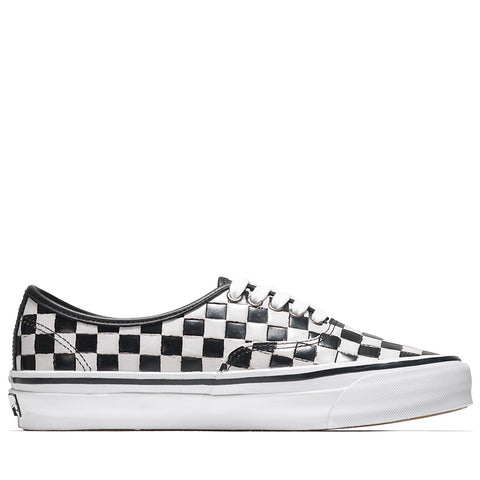 Vans Authentic 44 Vibram - Leather Check Black/White