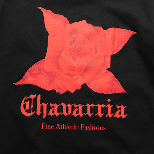 Willy Chavarria x Adidas Dark Rose Tee - Black/Red