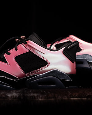 Women's Air Jordan 6 Retro Low - Black/Desert Berry