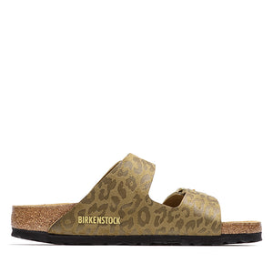 Women's Birkenstock Arizona Synthetic - Leopard Khaki
