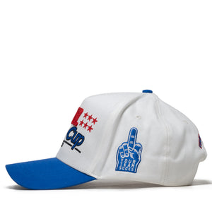 Your Team Sucks W Cup USA Snapback - Off White/Blue