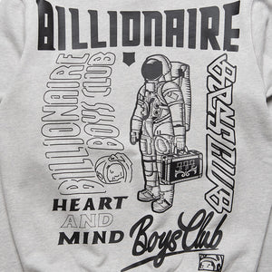 Billionaire Boys Club Labels Sweatshirt - Heather Grey