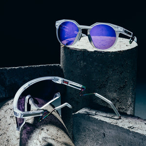 Oakley HSTN Metal - Matte Clear/Prizm Violet